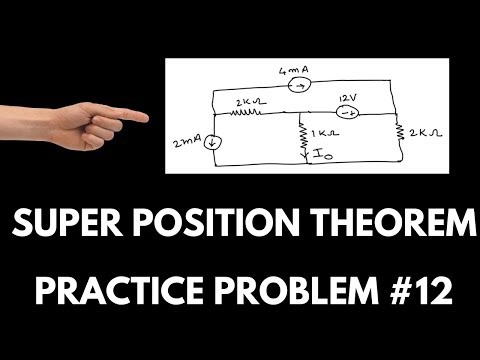 SUPERPOSITION THEOREM SOLVED PROBLEMS