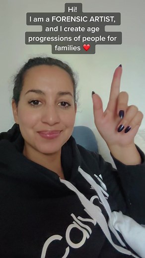 Forensic Artist Creates Age Progressions for Families