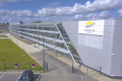 Campus de Rennes - Montgermont - Bâtiment CFA Bretagne