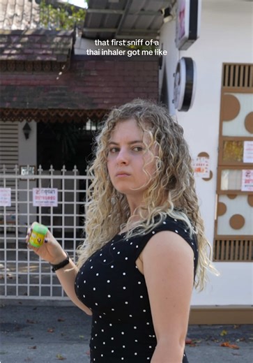 Nothing beats a good sniff of a thai inhaler to clear your sinuses x #thailand #thailandinhaler #chiangmai #bangkok #travelthailand