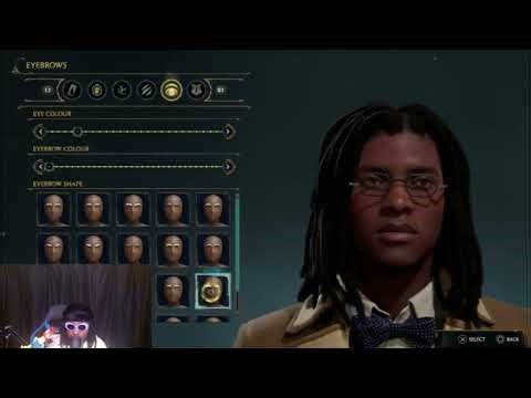 Hogwarts Legacy Customization: Eyebrows, Skin Tone & Difficulty SECRETS! #shorts