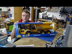 Volvo A60H Dumper von Bruder Unboxing (Ausgepackt) und erste Infos 02455 / RC Conversion