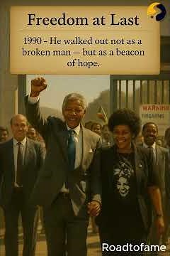 The Life of Nelson Mandela in 13 Powerful Pictures #biography #roadtofame