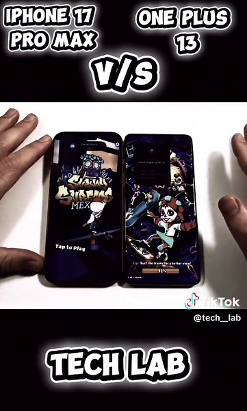 iPhone 17 Pro Max vs OnePlus 13 Speed Test Comparison