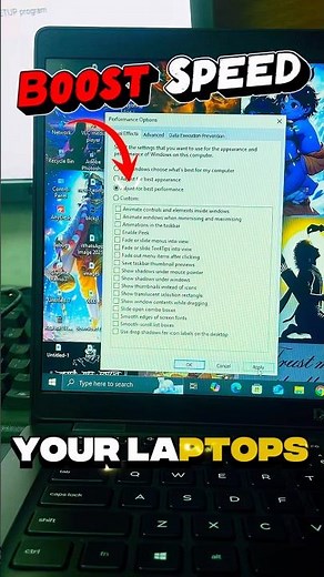 ⚡ Instantly BOOST Your Laptop Speed! Must-Try Setting 😱💻 #shorts #tech