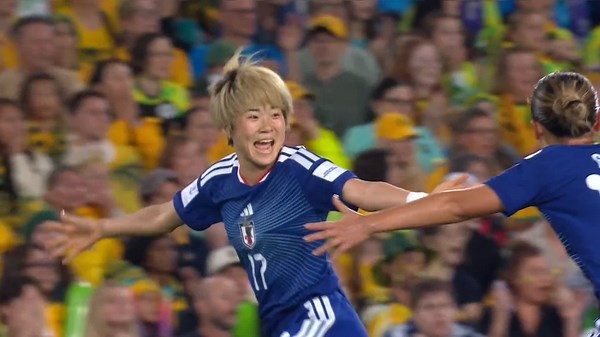 A wonder strike from Hamano puts Japan on the board! 💫Maiko Hamano weaves some magic to open the scoring in Sydney, striking with pin-point precision from outside the boxWatch the #WACFinal live on Paramount+ 📺 #JPNvAUS