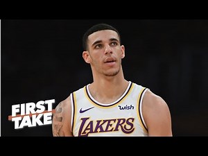 Lonzo Ball faces the most pressure without LeBron - Ryan Hollins | First Take