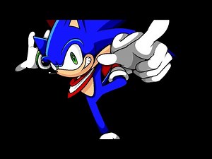 [#SRB2] speedy sonic - customization menu art