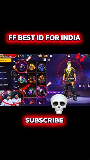 FREE FIRE MAX UNIQUE ID 😳😇 #shortsfeed #totalgaming #tondegamer #shorts