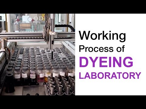 Dyeing Laboratory Working Process