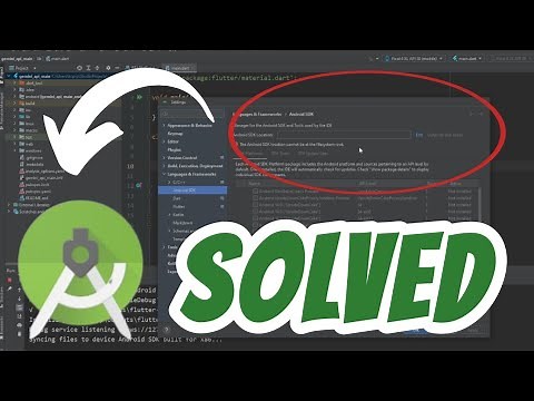The android SDK location cannot be at the filesystem root SOLVED in Android Studio