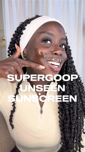 Supergoop Unseen Sunscreen for Dark Skin: Review & Wear Test