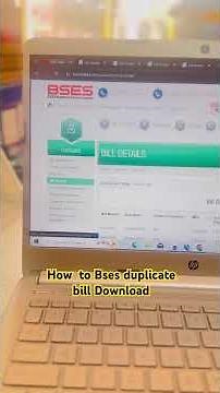How to download bses duplicate bill !! #bsesduplicatbill #downlodbill ##electricitybill