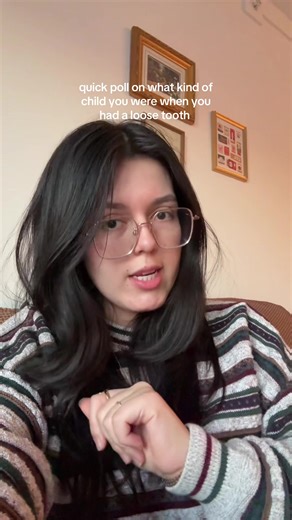 Like I felt so nauseous whenever I realized I had a loose tooth and would be in denial for forever so I’m curious #loosetooth ?? #fyp #poll #childhood