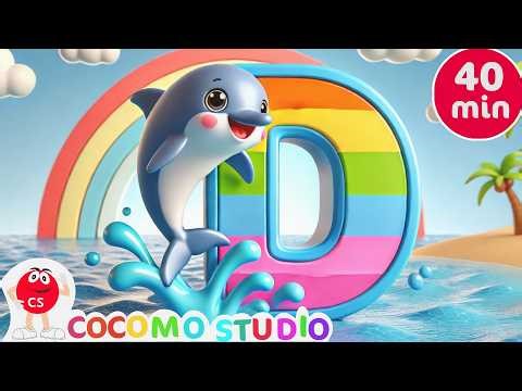 Interactive Letter D Song | ABC Phonics, D Sound, Vocabulary Words, and Preschool Educational Video