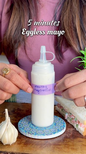 🥪🥛 Eggless Mayonnaise – High Protein & Homemade