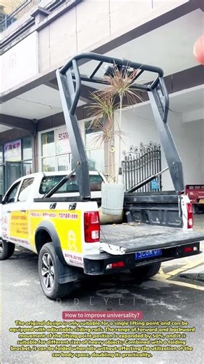 Installing labor saving lifting racks on pickup trucks #clever #practical #methods