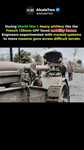 The Cannon That Needed Tank Tracks to Move