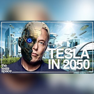 37K views · 838 reactions | Tesla In The Year 2050 烙 | The Tesla Space | Facebook