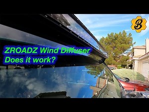 light bar noise, will theZROADZ Wind Diffuser does it work to Kill it?