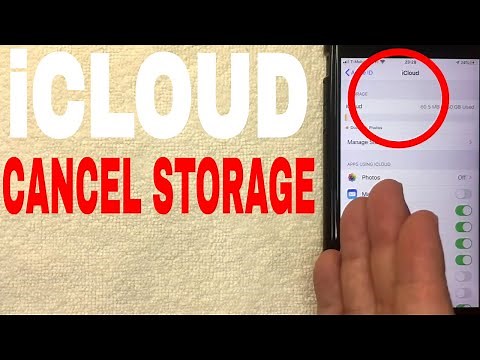 ✅ How To Cancel iCloud Storage Plan 🔴