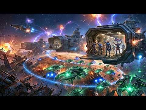 Alien invaders ignored the human scrapyard until it launched a thousand recycled dreadnoughts