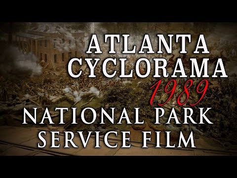 "The Atlanta Cyclorama" Civil War National Park Service Film - 1989