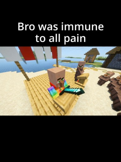 Minecraft Meme - Ultimate Villager PainWar #minecraft #minecraftmemes #villager