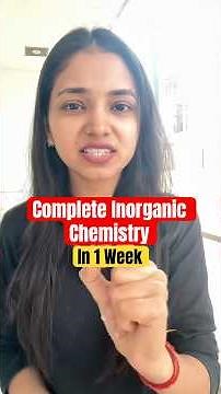 One Week Challenge to Complete Chemistry 🔥 Are you Ready? #neet2026