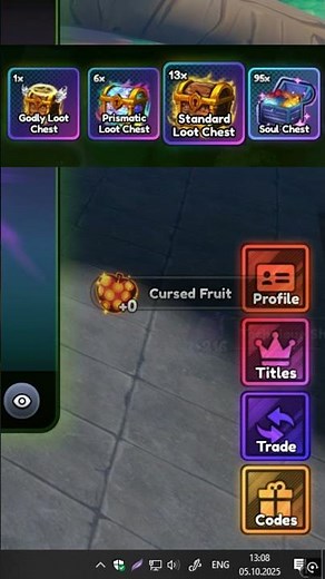 Getting Glitch Potion in Anime Last Stand (Chests Opening) Roblox