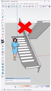 55K views · 741 reactions | Learn how to create a handrail in SketchUp—fast and easy, no plugins needed! Perfect for architecture, 3D modeling, and showcasing your skills with Nice Tower!———- SketchUp ArchitectureHandrails#SketchUp #Railing #architecturedesign #Railings #3dmodeling #designtutorial #nicetower #nicetowers #nice_tower #nicetowerPro #handrail | Nice Tower Pro | Facebook