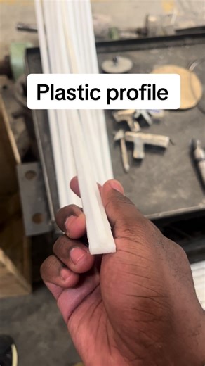 Custom-size plastic profiles fabricated at our workshop. 254114550346 #manufacturing #workshop #fabrication #kenyantiktok🇰🇪 #nairobitiktokers
