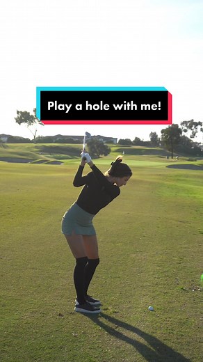 Playing a Hole in Spanish with a Latina Golfer