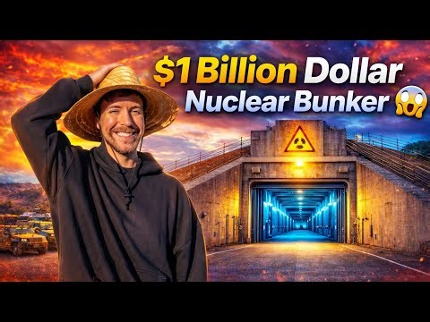 $1 Billian Nuclear Bunkar 😱 || @MrBeast || New Video Mr Beast || #mrbeast 