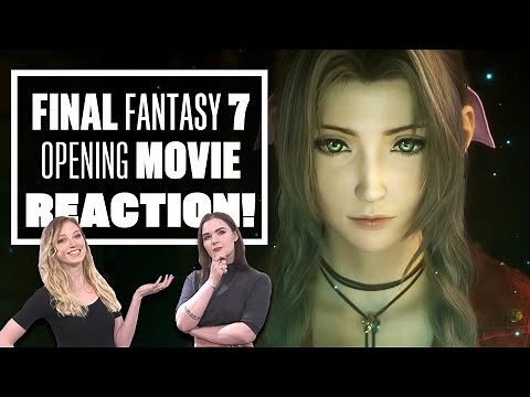 Final Fantasy 7 Remake Opening Movie Reaction - FF7 Remake First Five Minutes!