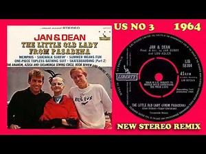 Jan & Dean - The Little Old Lady From Pasadena - 2022 stereo remix