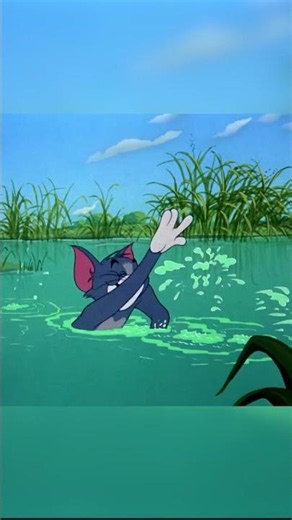 On dirait que Tom a séché les cours de natation 😯#TomandJerry #shorts ‪@cartoonnetworkFR‬