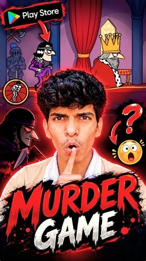 😱MURDER GAME Mein RAja Kaun Banega? 👑 #shortsfeed #games