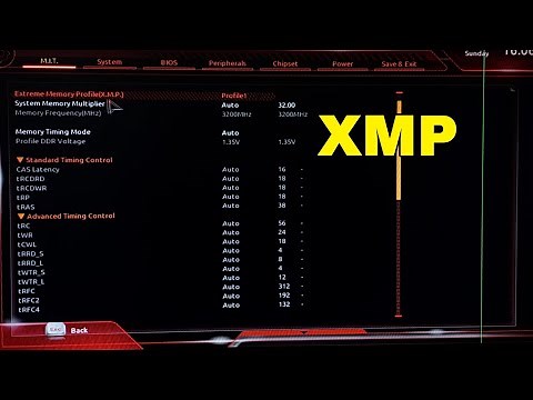 How To Enable Ram XMP Profile Gigabyte B450m Motherboard