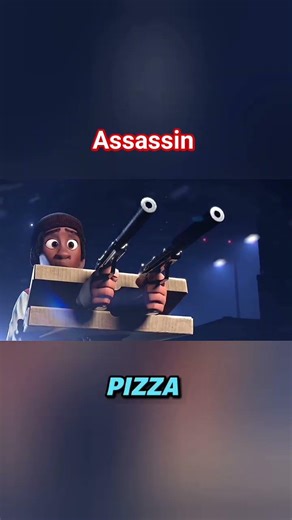 “The Most Dangerous Assassin Hid Inside a Pizza Box”#animation #viral #shorts