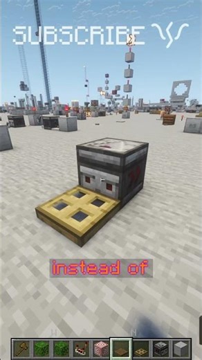 Using TRAPDOORS with OBSERVERS makes EASY ACTIVATION! | Redstone with PsiVolt #minecraft #redstone