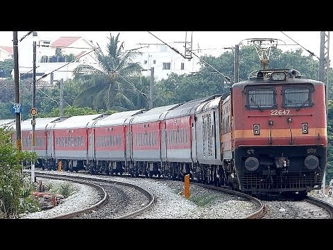 RED TRAIN ! BANGALORE PATNA PREMIUM EXPRESS