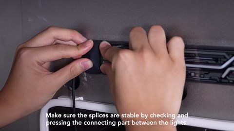 Govee Gaming Wall Light, RGBIC Glide Wall Light, Work with Matter, Alexa and Google Assistant, DIY Customized LED Wall Lighting Effects and Shapes, Gaming Lights for Gaming Room