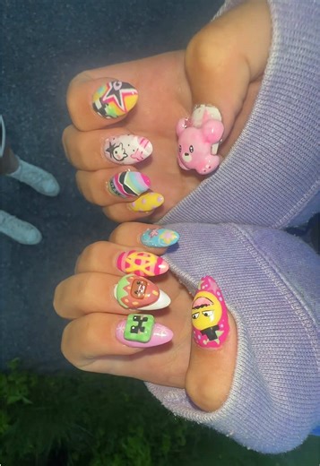 ¡Nail Art Fresco y Divertido en Minecraft!