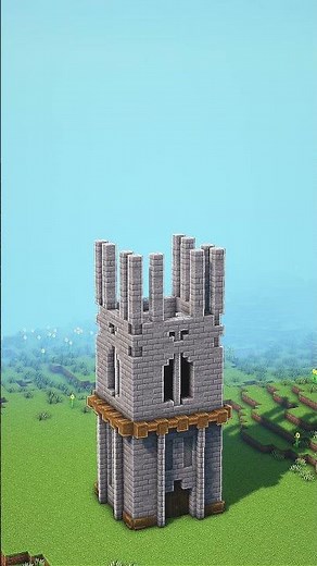 Minecraft Clock Tower 🕒 Full tutorial is on my channel!