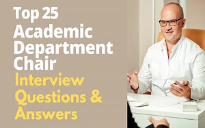 Top 25 Academic Department Chair Interview Questions and Answers in 2025 | ProjectPractical.com