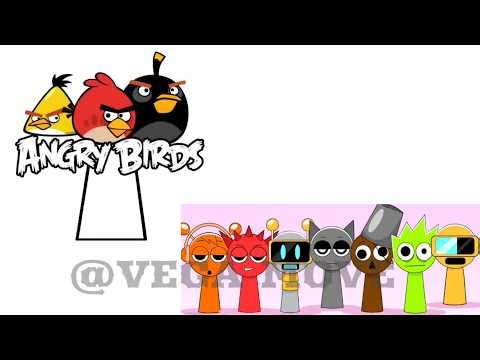 Angry Birds Logo : New Sprunki OC ( From angry Birds )