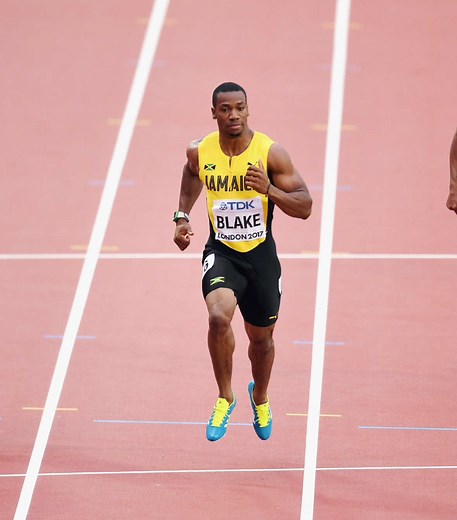 Yohan Blake's Stunning Finish in 100m Semifinal