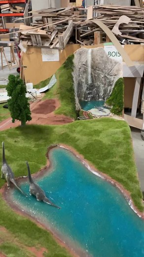 Découvrez la version 2 de la maquette Jurassic Park à Mini World Lyon!