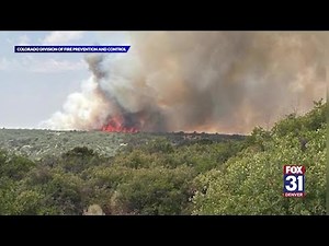 Updates on several wildfires burning across Colorado